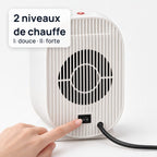 Interrupteur arrière du radiateur à 2 niveaux de chauffe