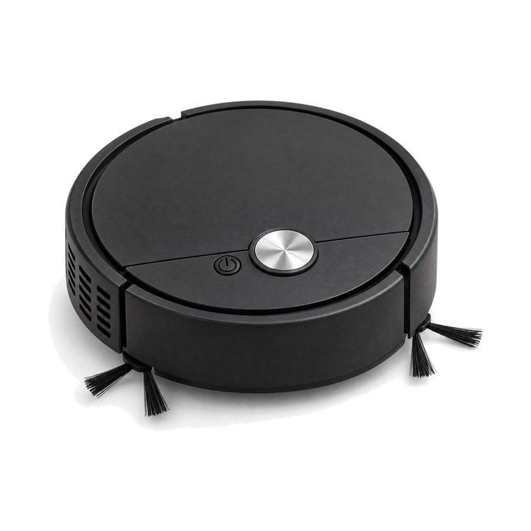 Le mini robot aspirateur noir